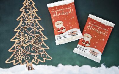 Eine kleine Überraschung für die Fahrgäste